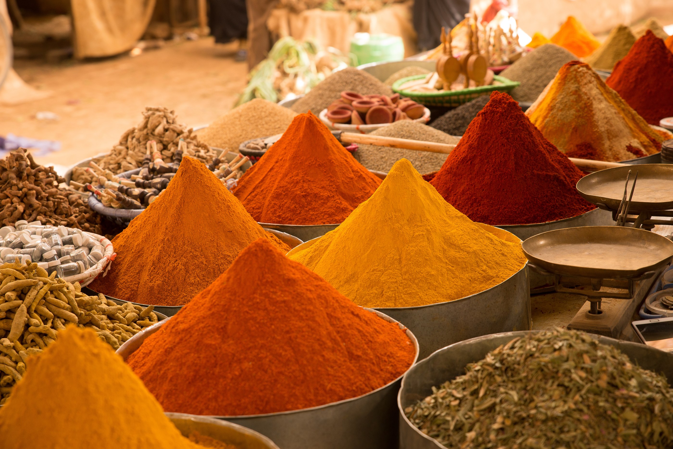 Spice market in Dubai