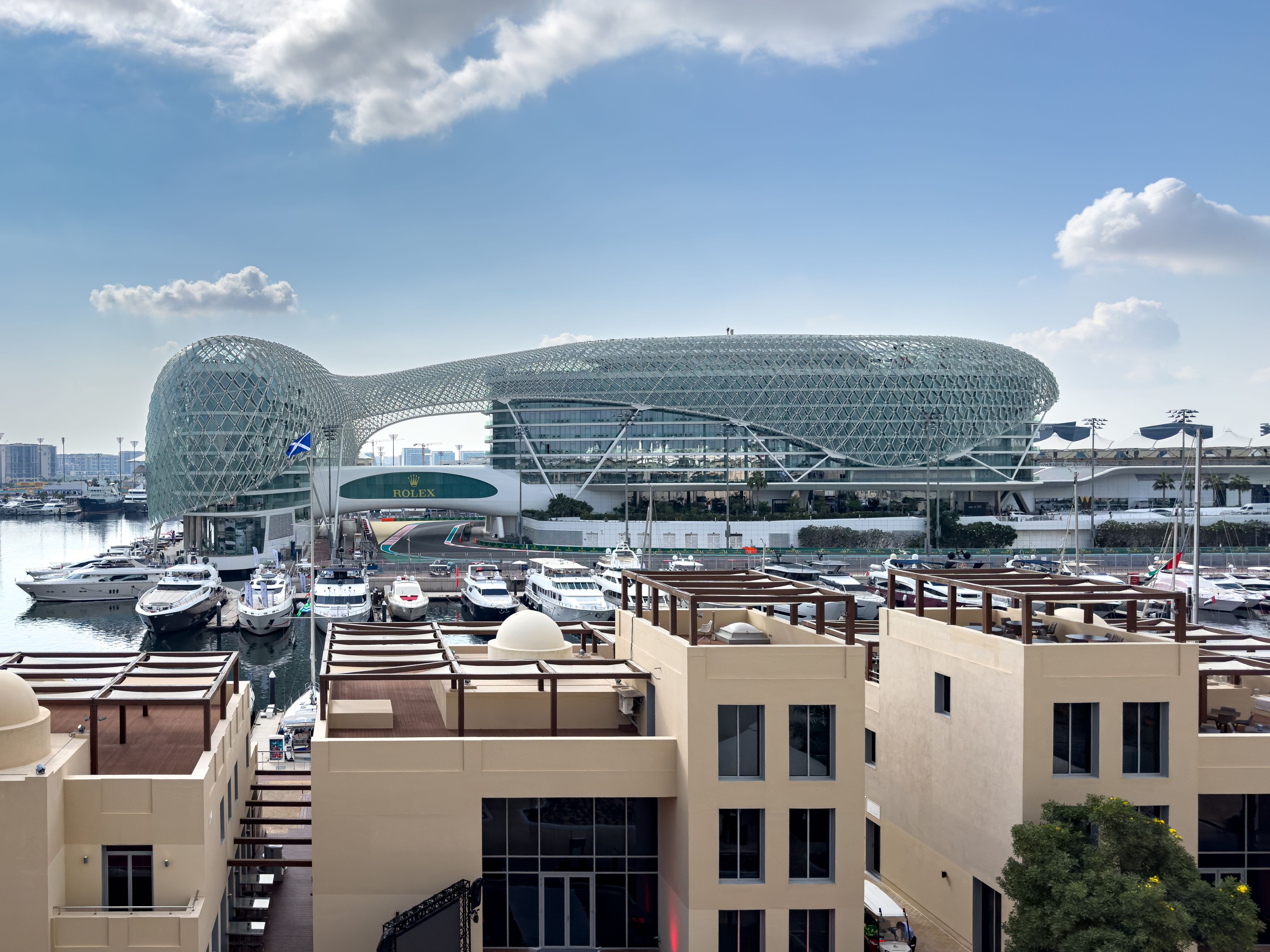 Yas Island waterfront and hotel